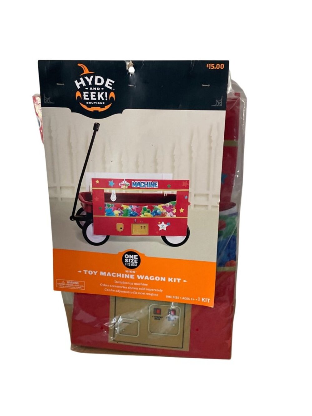 Target Hyde & Eek Toy Claw Machine Wagon Decorating Kit Halloween Parade Costume